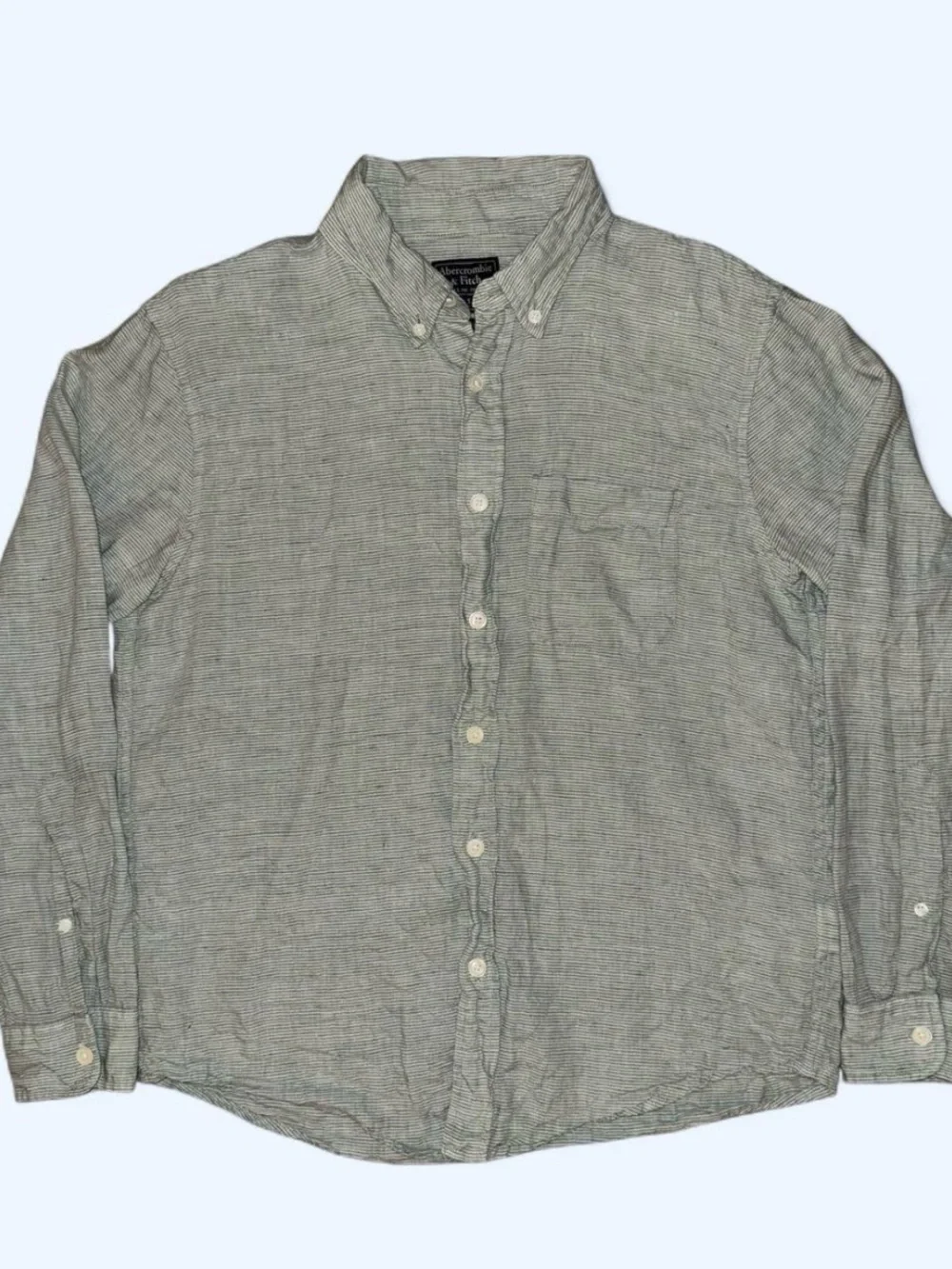 Abercrombie & Fitch Linen Button-Down Shirt